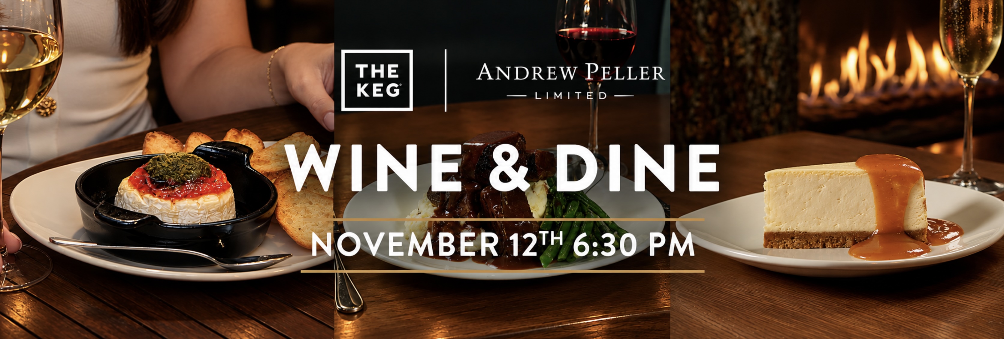 Wine & Dine at The Keg Niagara Falls